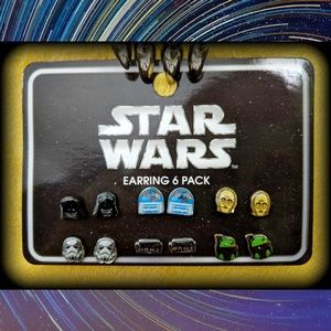 6 pair of Star Wars Earrings!